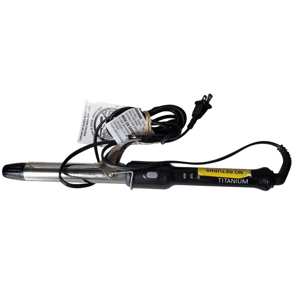 BaBylissPRO Nano Titanium 1" Professional Spring Curling Iron